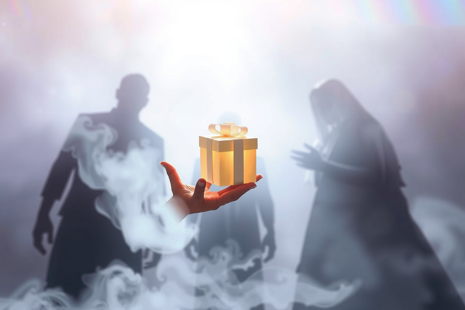 Ricevere un regalo da sconosciuto simboleggia opportunità inaspettate.
