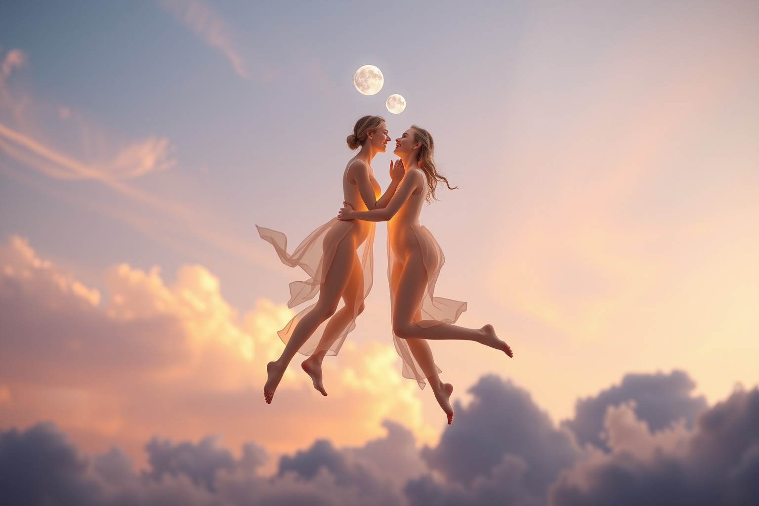Sognare di ridere col partner simboleggia gioia e sintonia profonda.