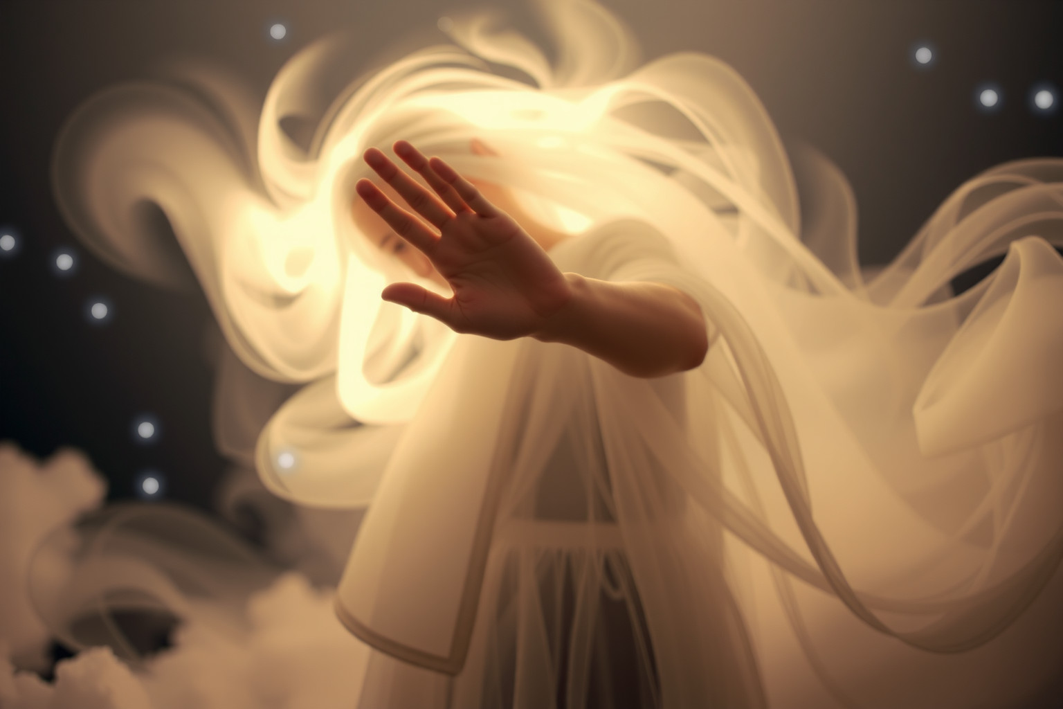 Sognare di scacciare un fantasma simboleggia liberarsi da paure nascoste.