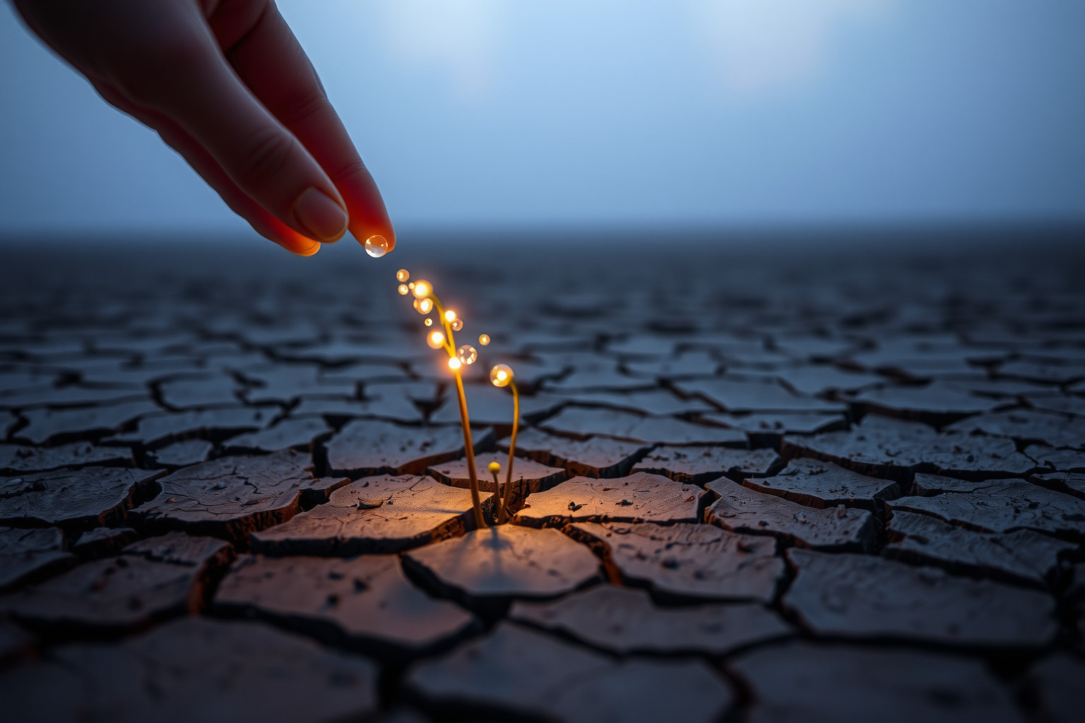 Sognare di seminare in terreno arido simboleggia difficoltà e speranza.