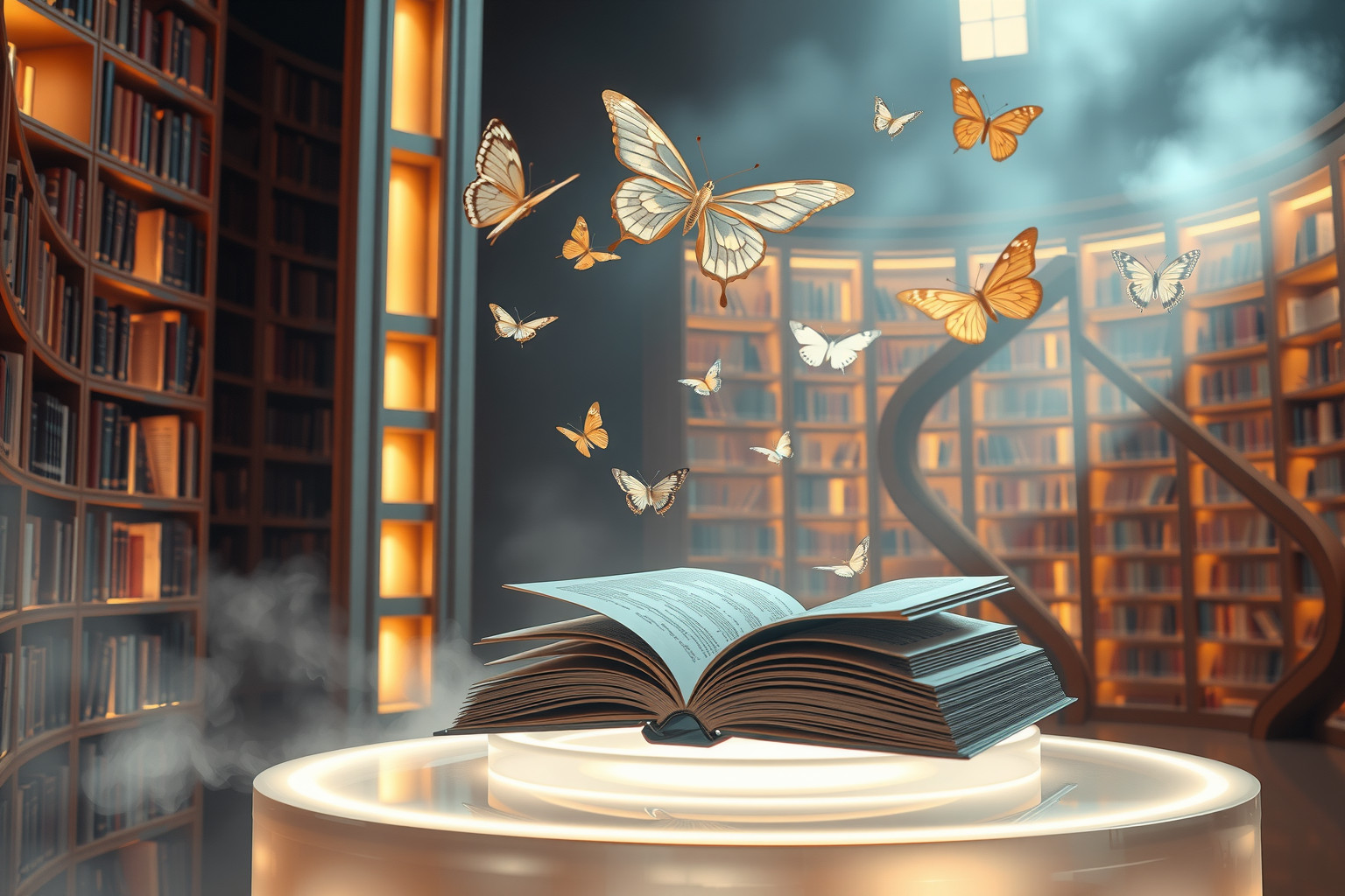Sognare libri svela curiosità e desiderio di nuove conoscenze.