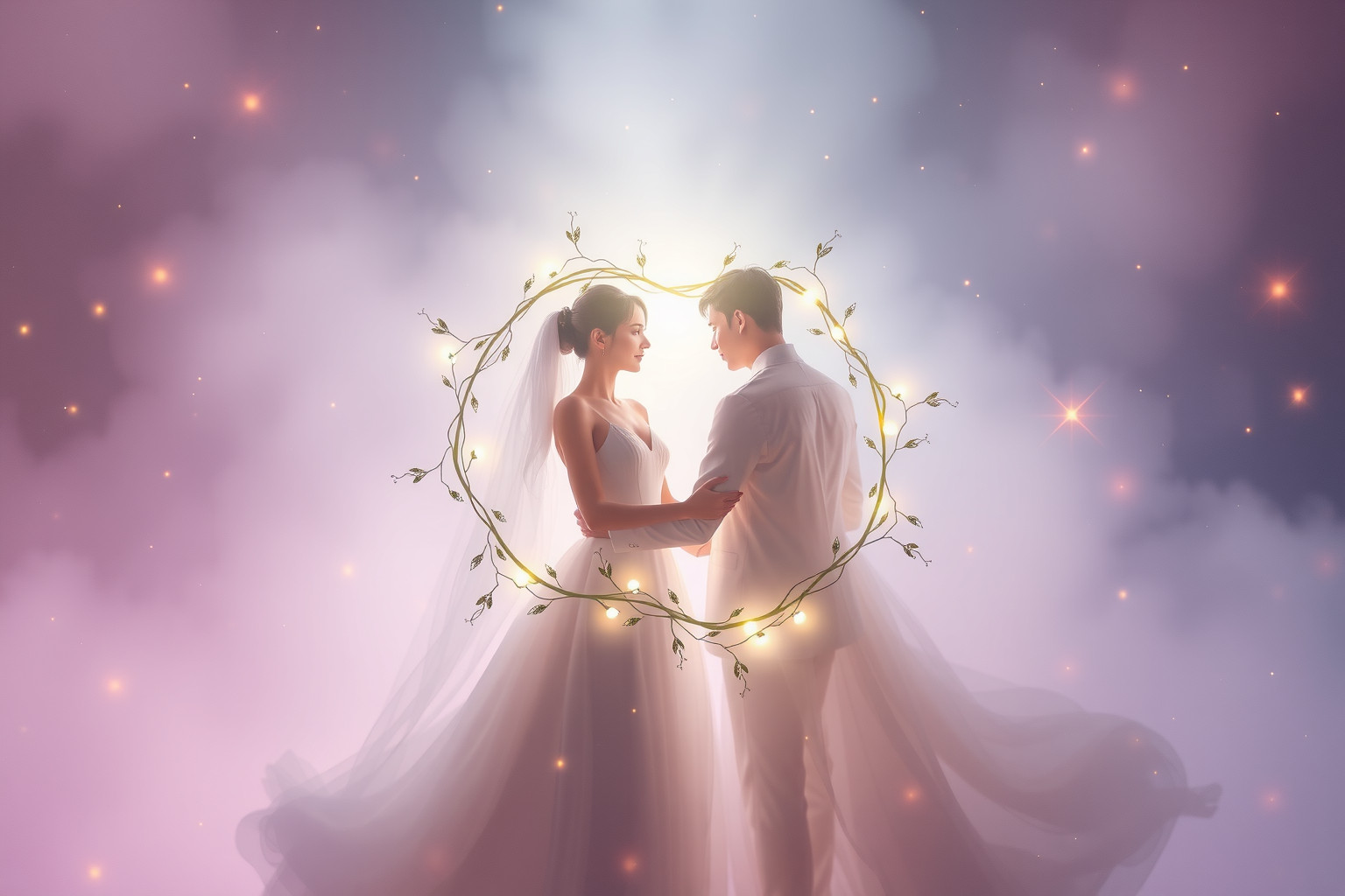 Sognare il matrimonio con il compagno simboleggia impegno e stabilità.