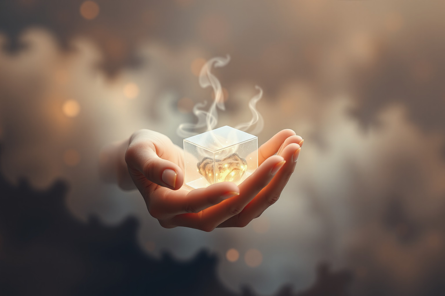 Sognare una cassettina per le ceneri indica responsabilità profonda personale.