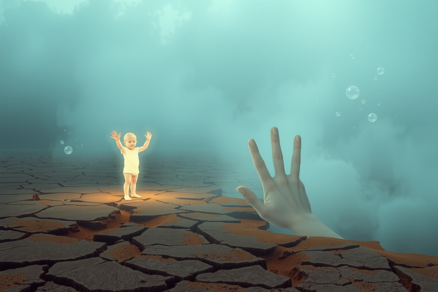 Sognare un bambino assetato simboleggia desideri inascoltati e impotenza.