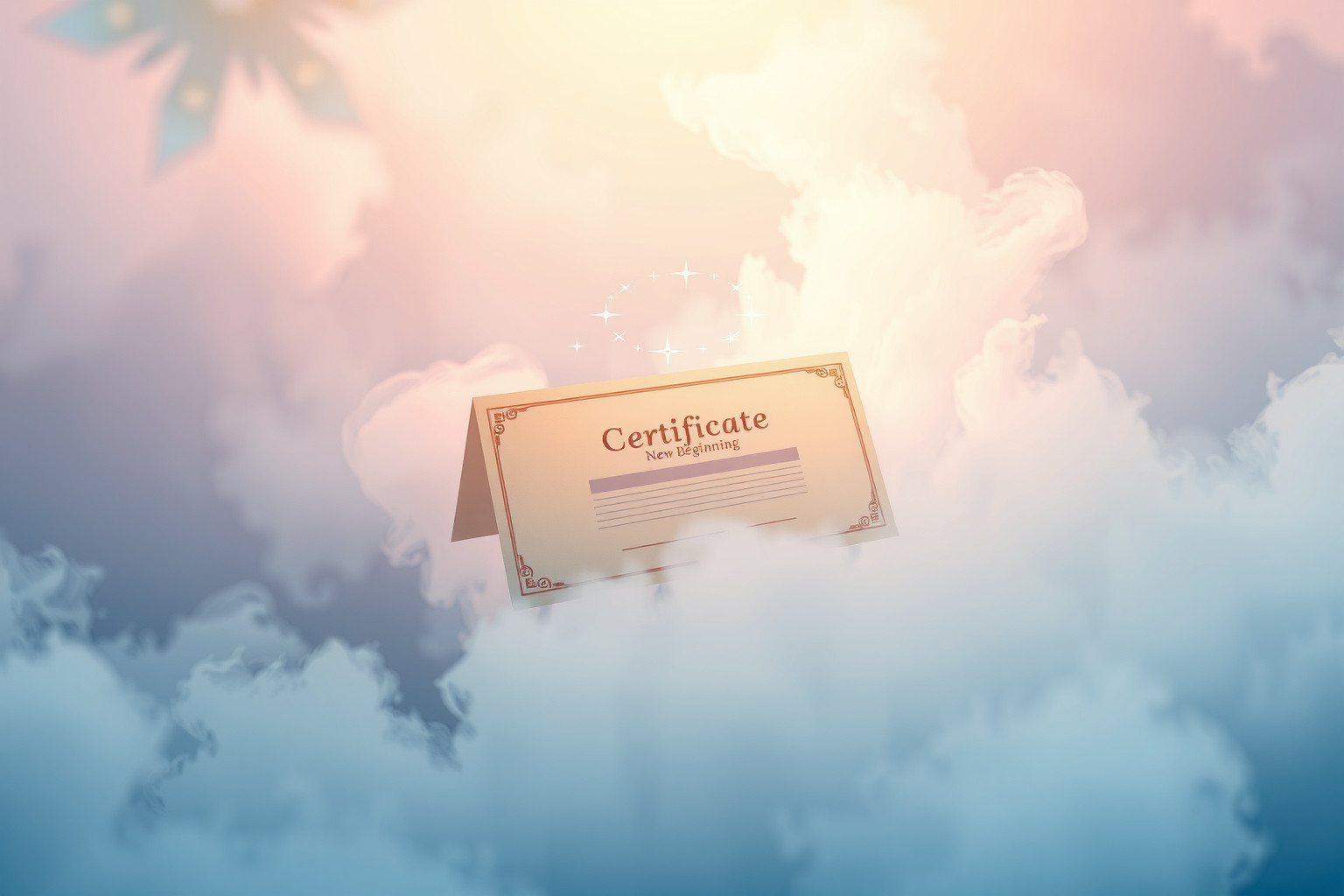 Sognare un certificato di battesimo simboleggia rinascita spirituale interiore.