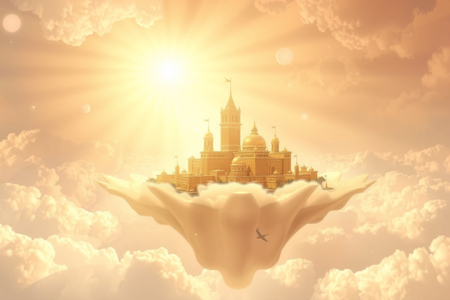 Sognare città d’oro simboleggia purezza e ricompensa spirituale celeste.
