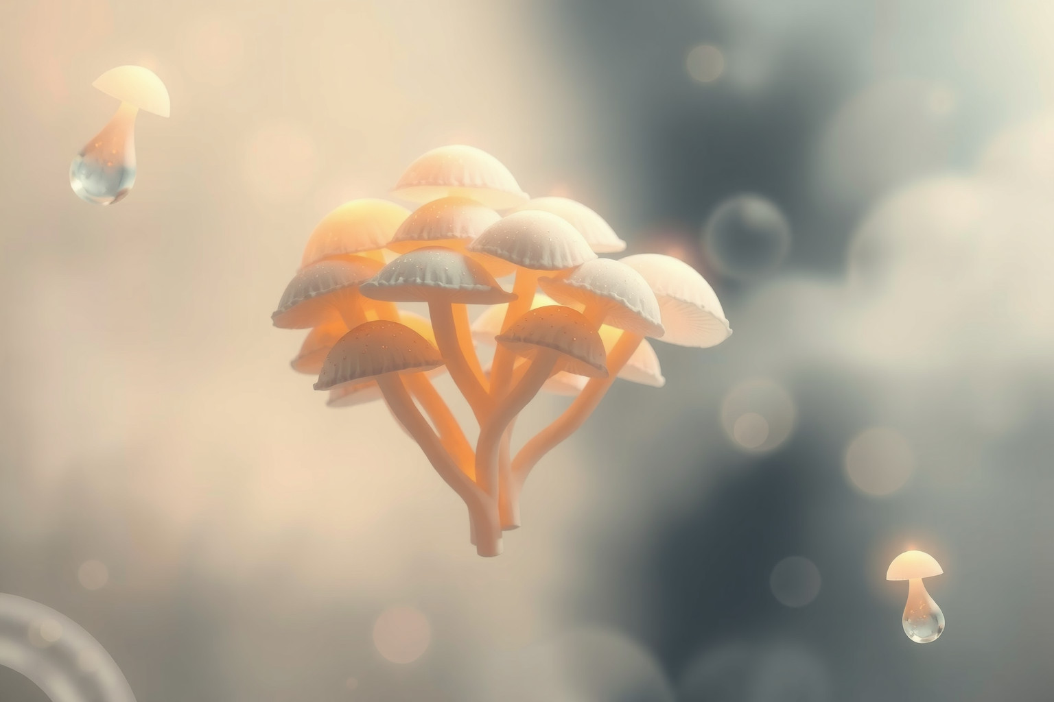 Sognare funghi in sogno lucido simboleggia crescita e trasformazione.
