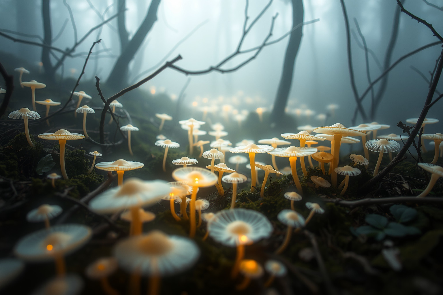 Sognare funghi ricorrenti simboleggia trasformazioni nascoste e crescita interiore.