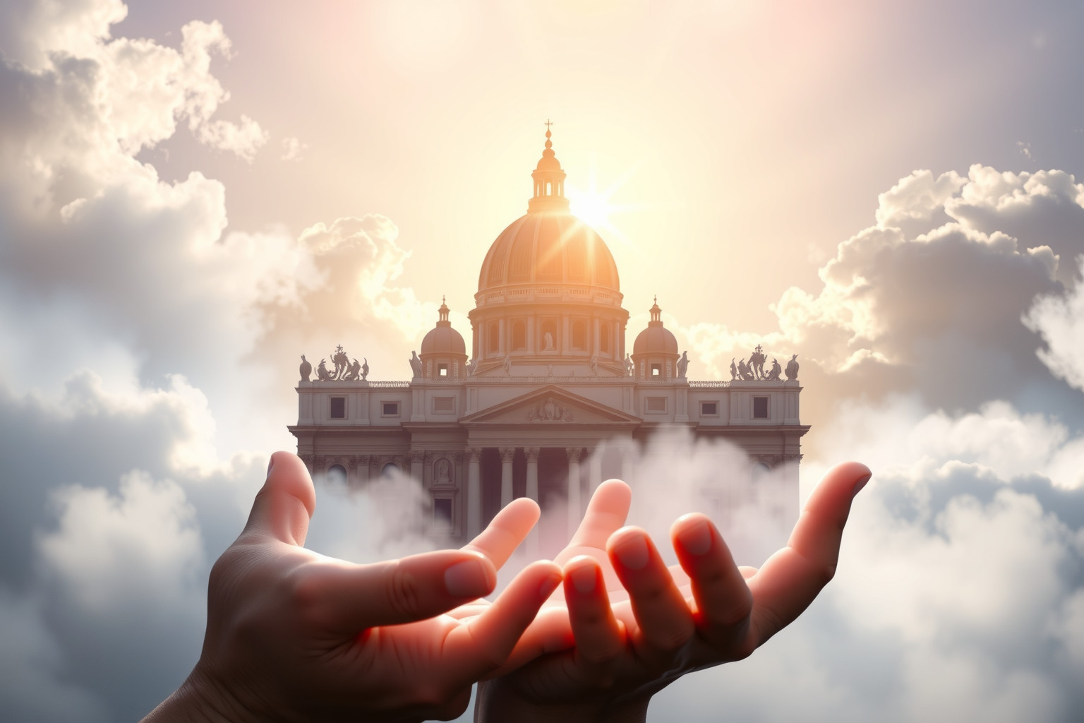 Sognare San Pietro rappresenta fede profonda e protezione divina.