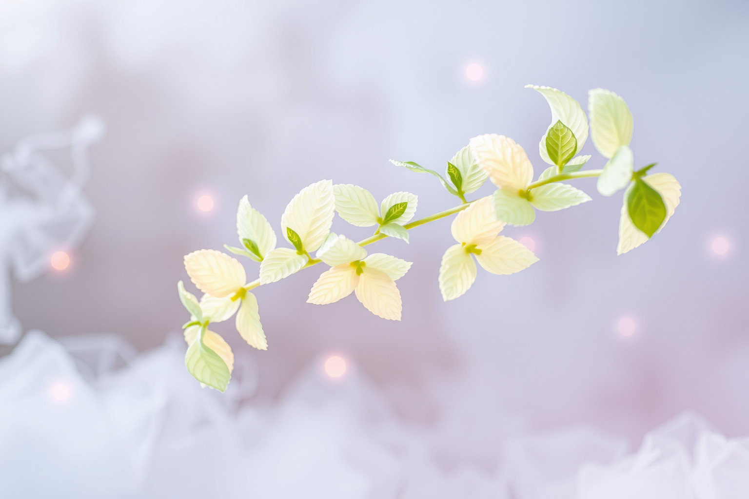 Sognare menta piperita come decorazione simboleggia freschezza e vitalità.