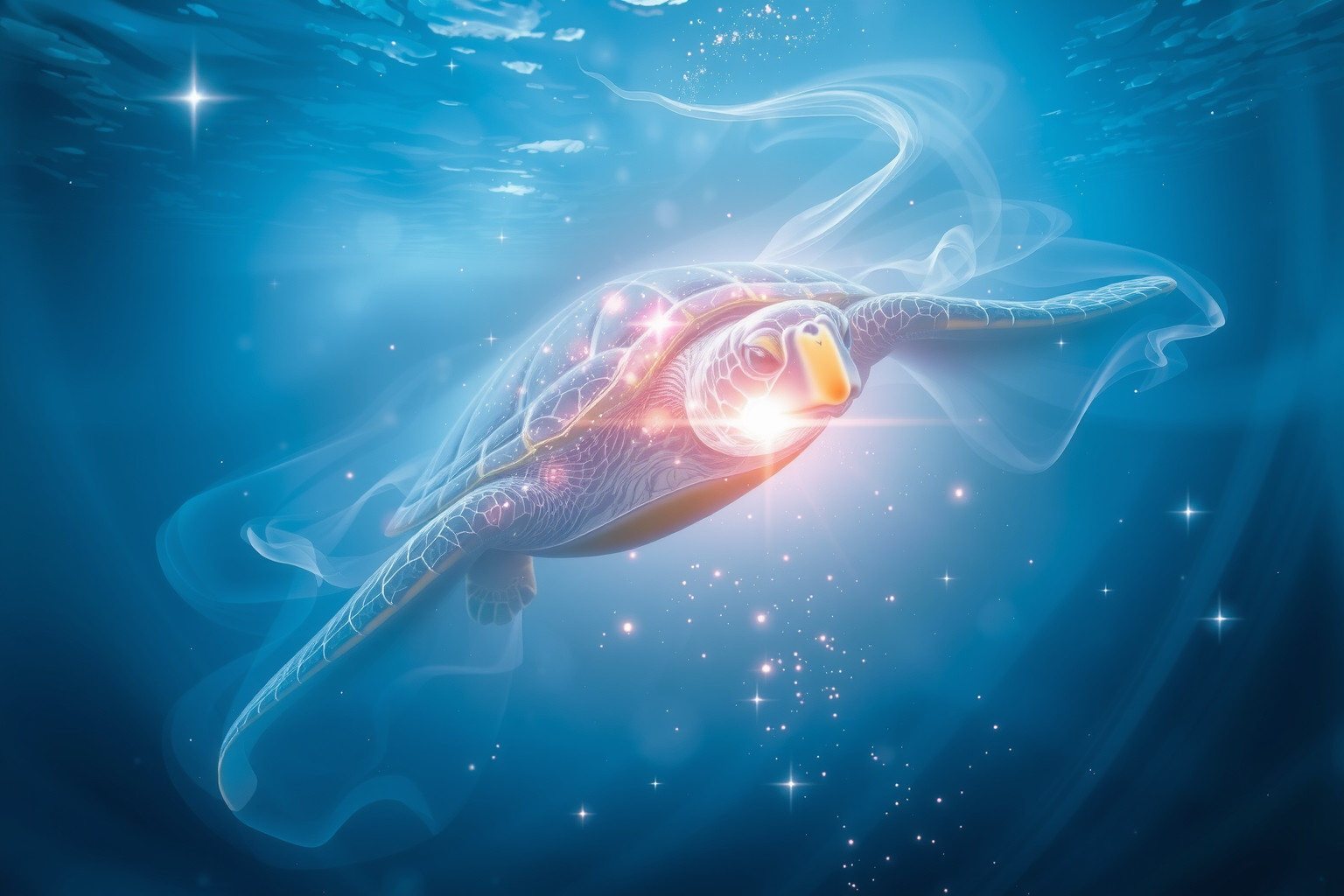 Sognare tartarughe marine simboleggia pazienza e longevità nel viaggio.