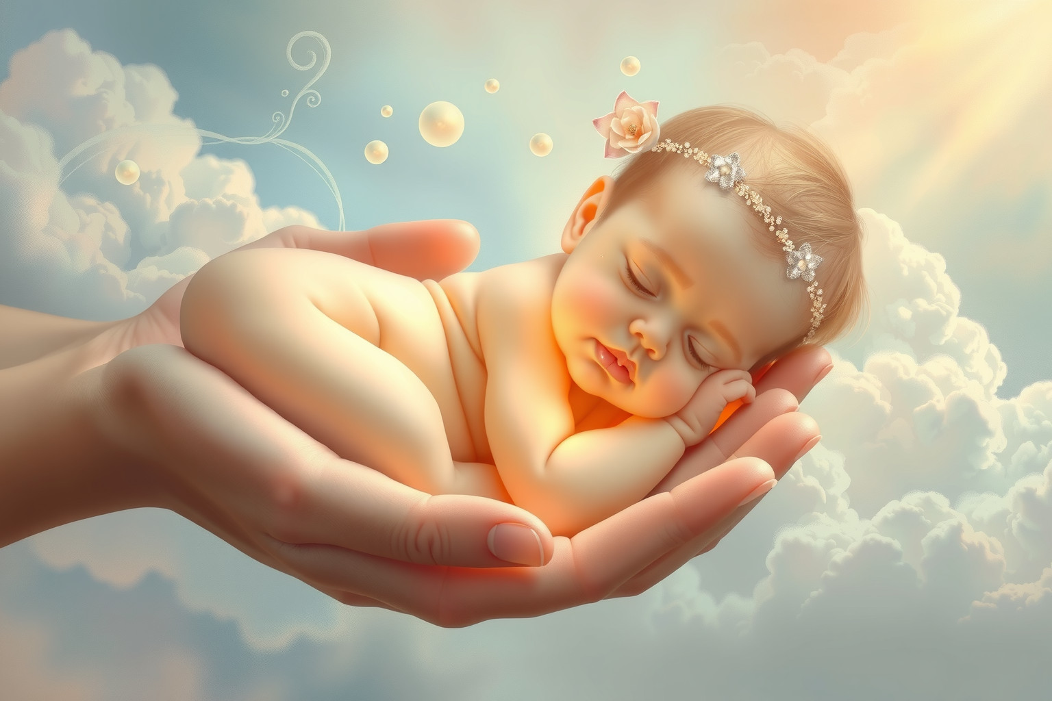 Sognare un bambino al seno che piange indica insicurezza emotiva.