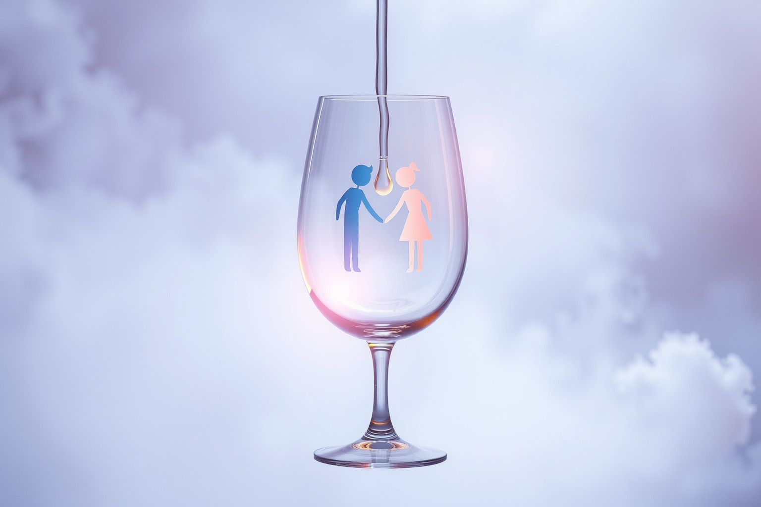 Sognare vino con una persona cara simboleggia profonda connessione emotiva.