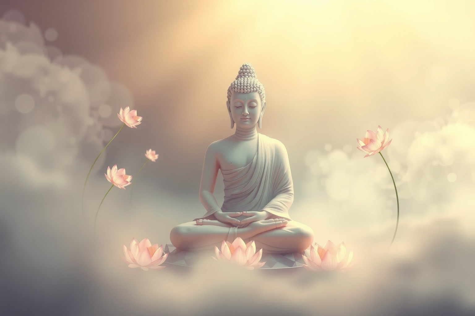 Sognare un Buddha simboleggia pace interiore e crescita spirituale.