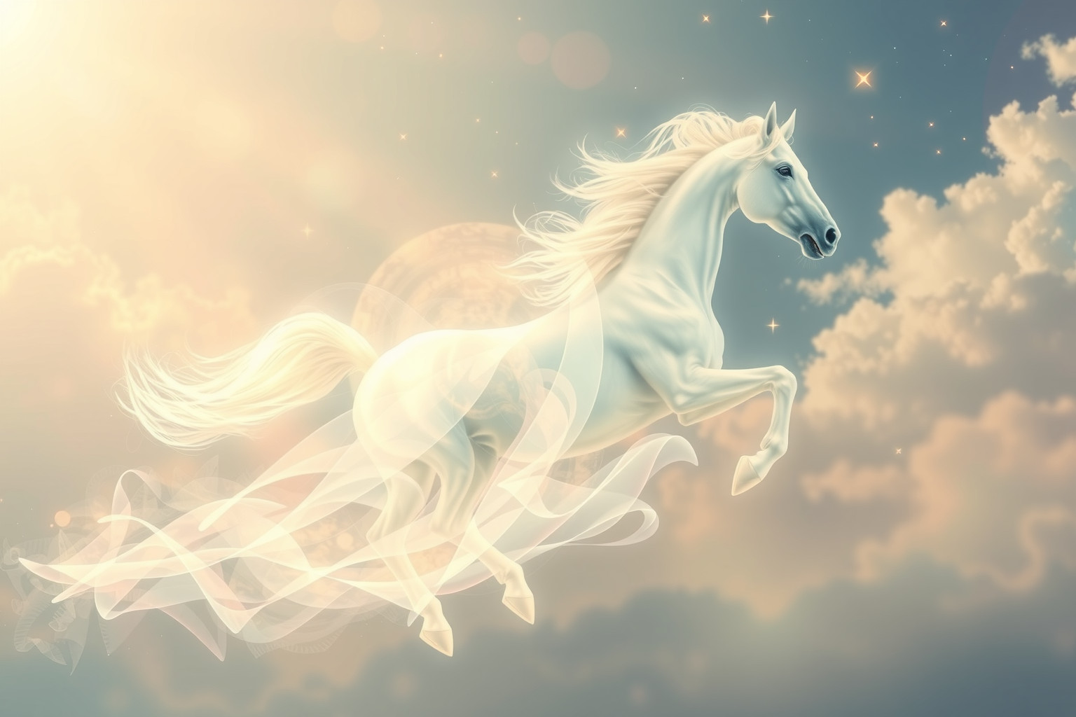Sognare un cavallo postale che scappa indica perdita di controllo emotivo.