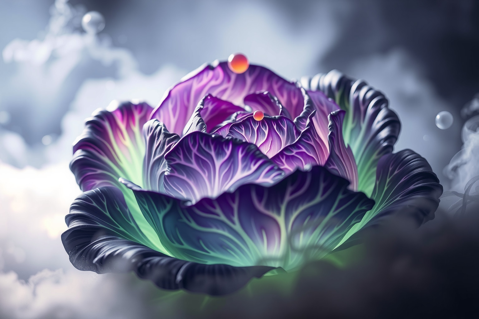 Sognare cavoli colorati simboleggia creatività e cambiamenti imminenti.