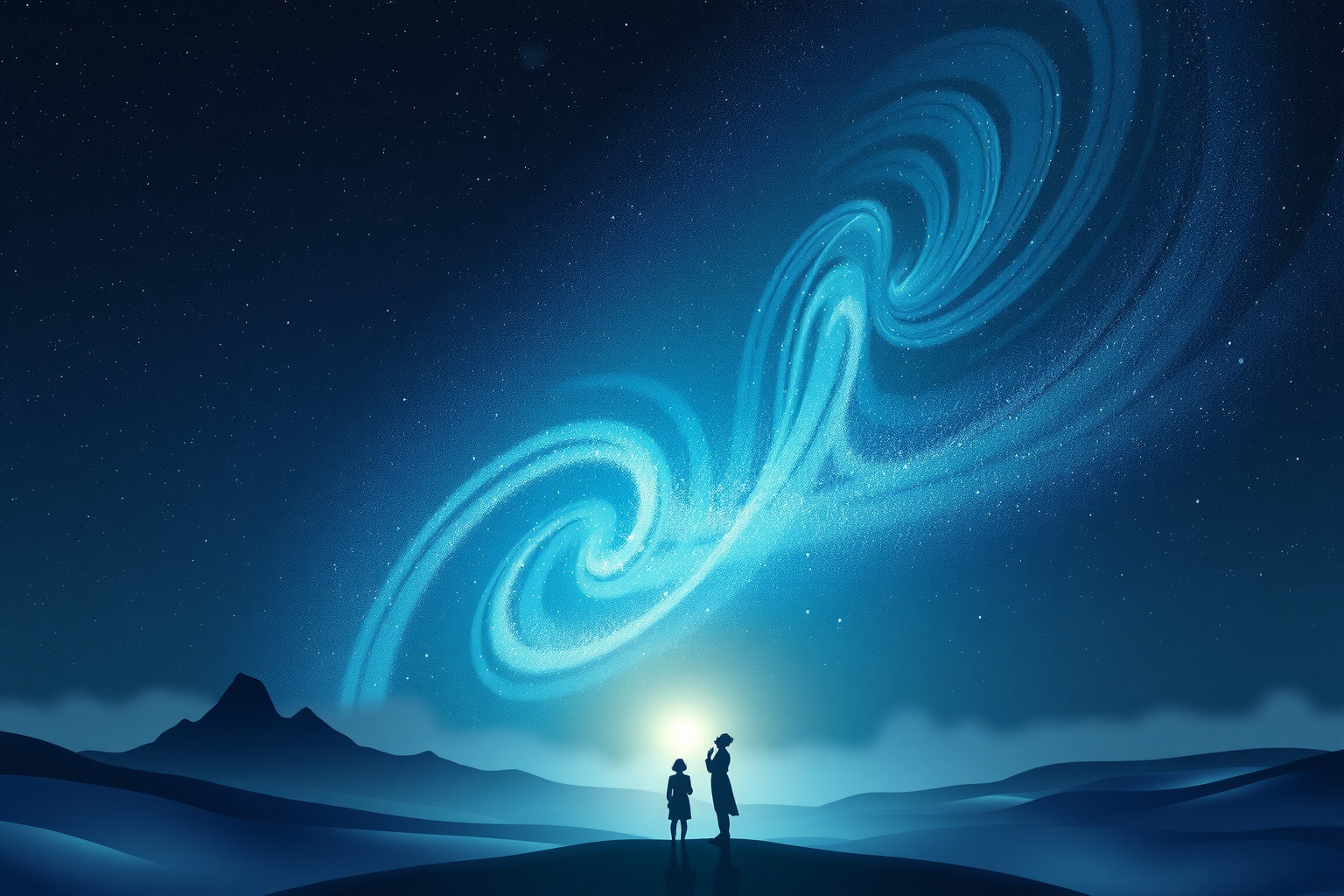 Sognare il cielo stellato del nord simboleggia guida spirituale profonda.