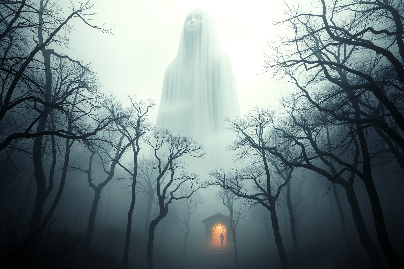 Sognare un colosso in un bosco simboleggia forza nascosta e mistero.