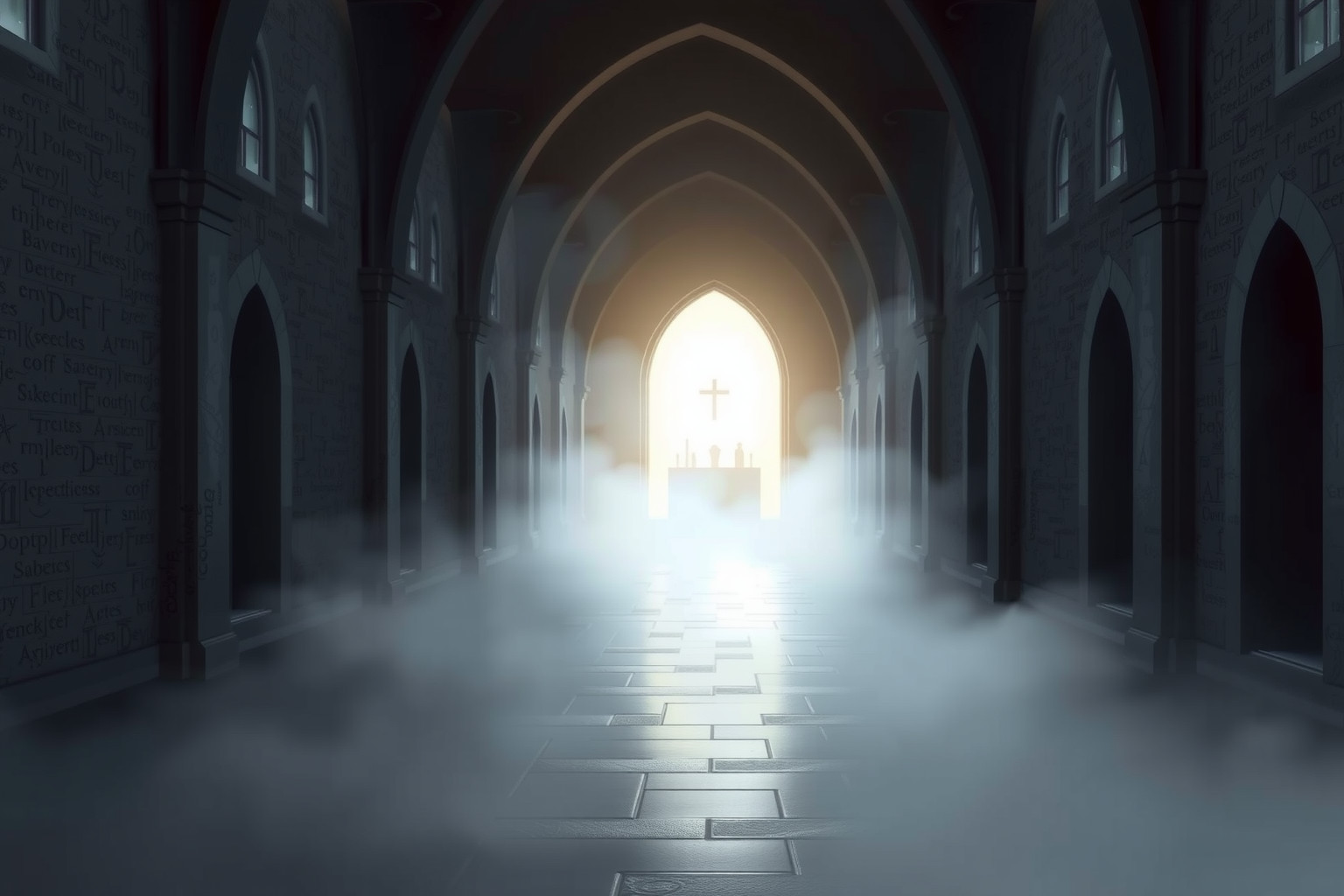 Sognare un altare nel corridoio simboleggia devozione profonda e sacrificio.