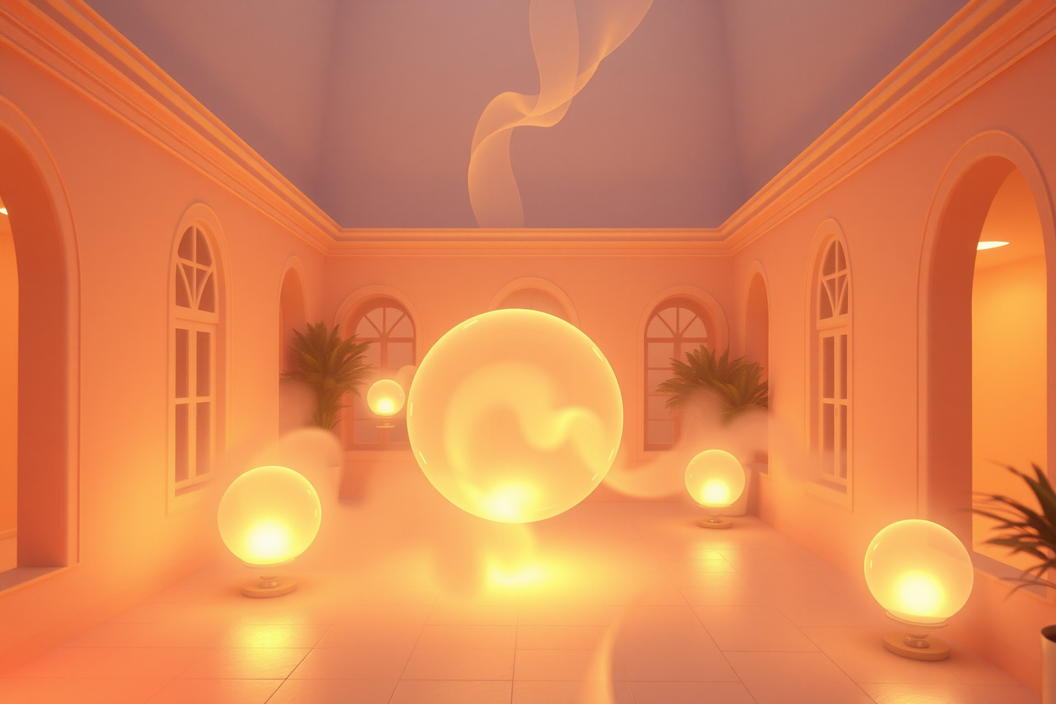 Sognare un cortile illuminato simboleggia speranza e chiarezza interiore.