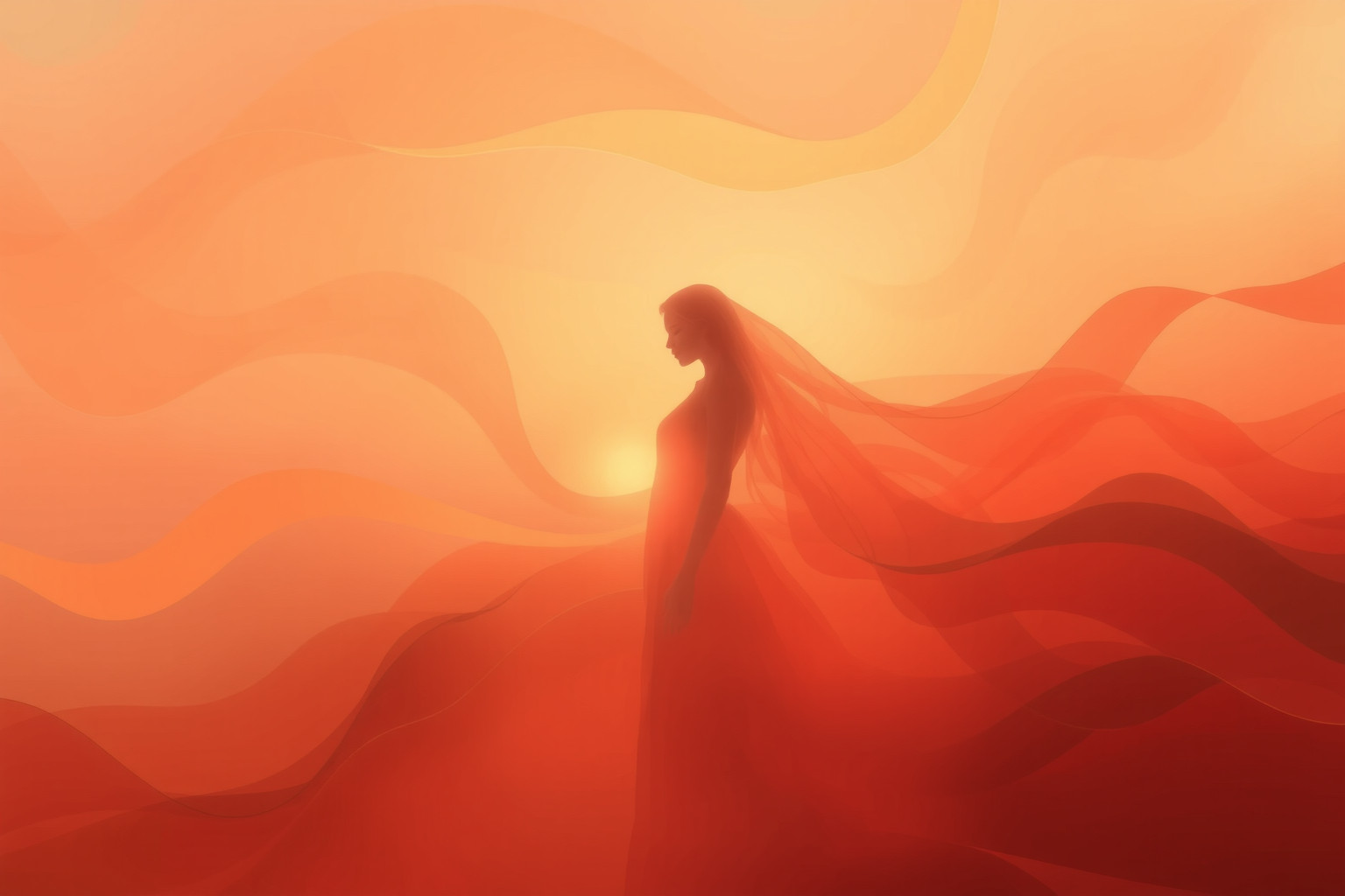 Sognare calore intenso simboleggia passione e trasformazione interiore profonda.