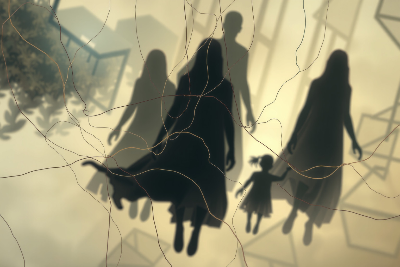 Sognare fastidi famigliari riflette tensioni emotive non risolte.