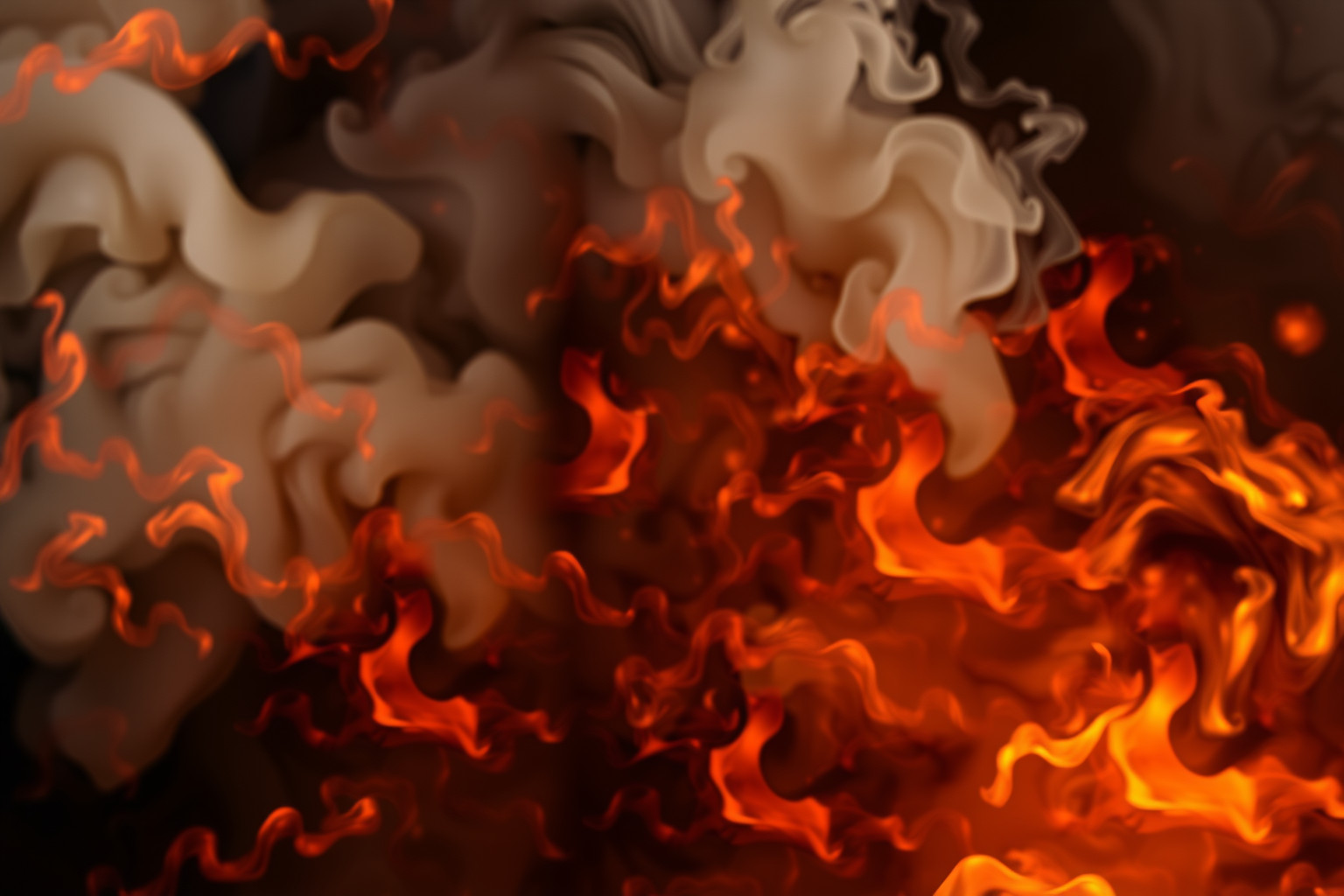 Sognare un incendio riflette paura di perdere il controllo emotivo.