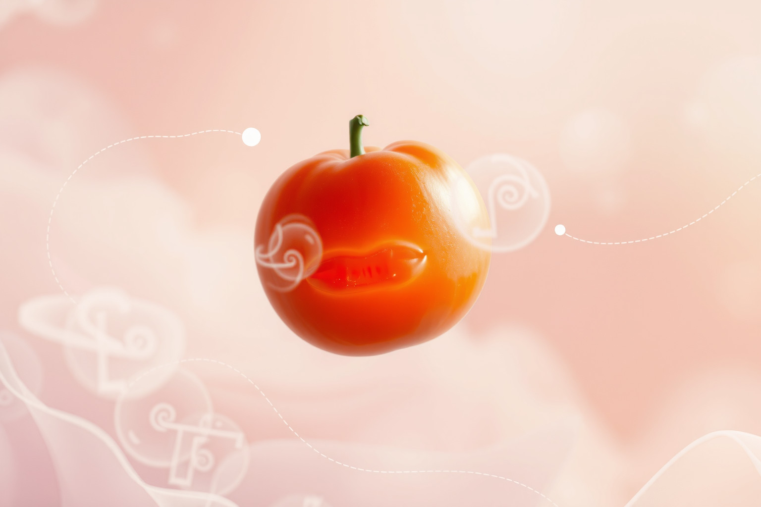 Sognare un pomodoro parlante simboleggia intuizione e comunicazione nascosta.