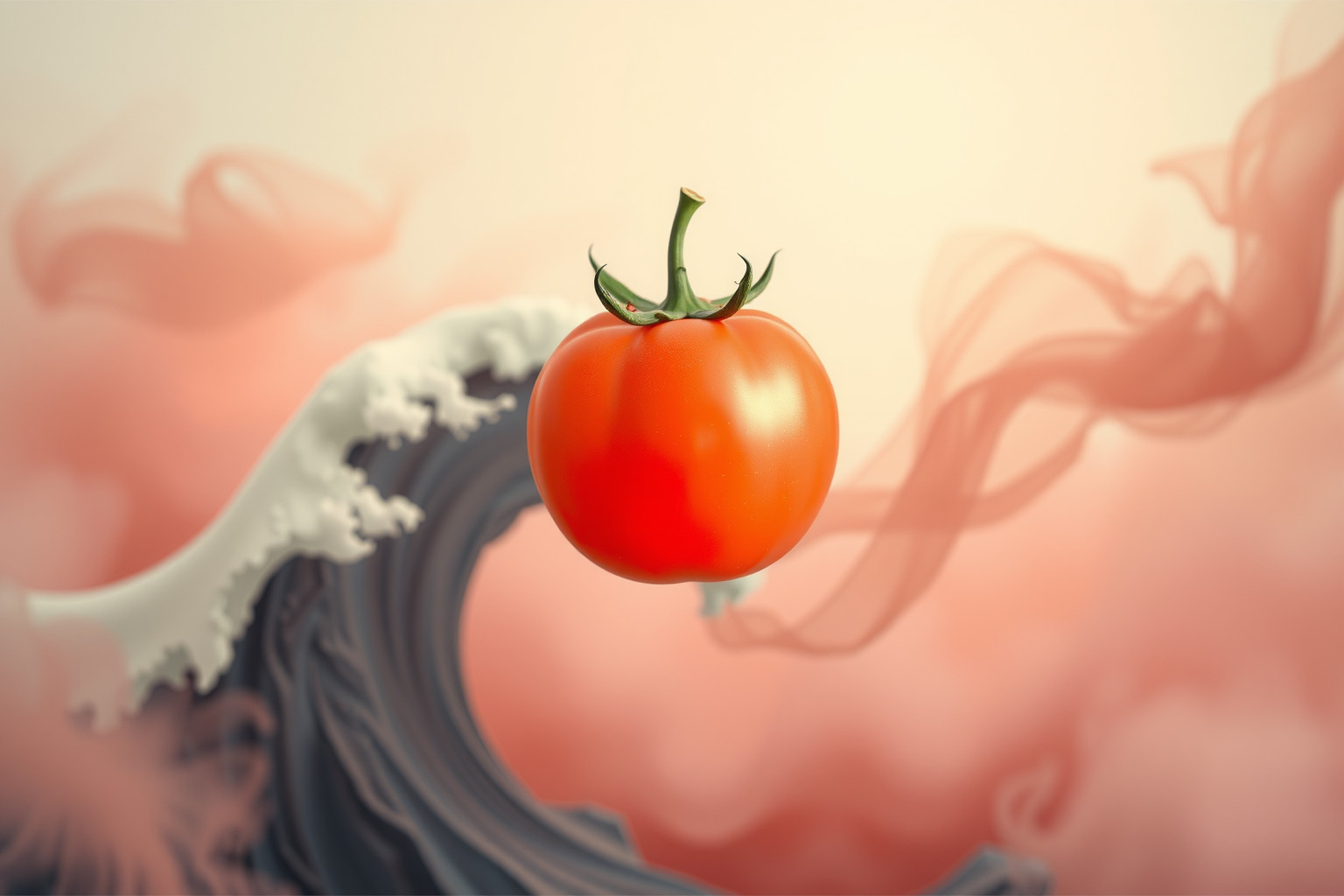 Sognare un pomodoro in conflitto simboleggia tensioni emotive nascoste.