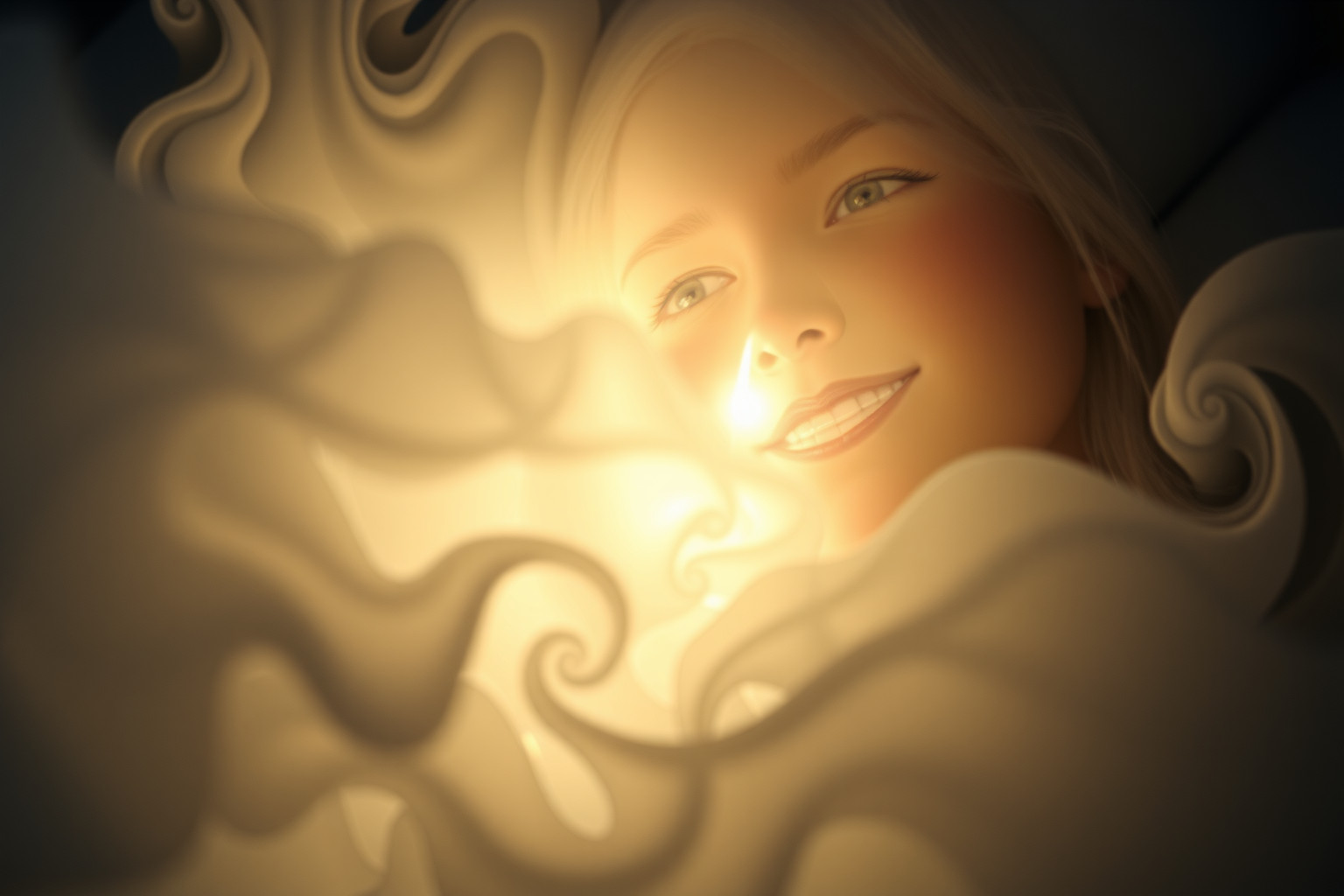 Sognare un sorriso segreto rivela desideri nascosti e misteri interiori.