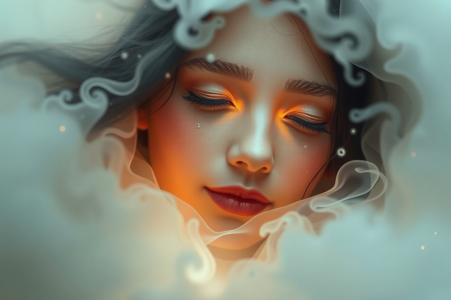Sognare il sorriso di defunti indica pace e messaggi spirituali.