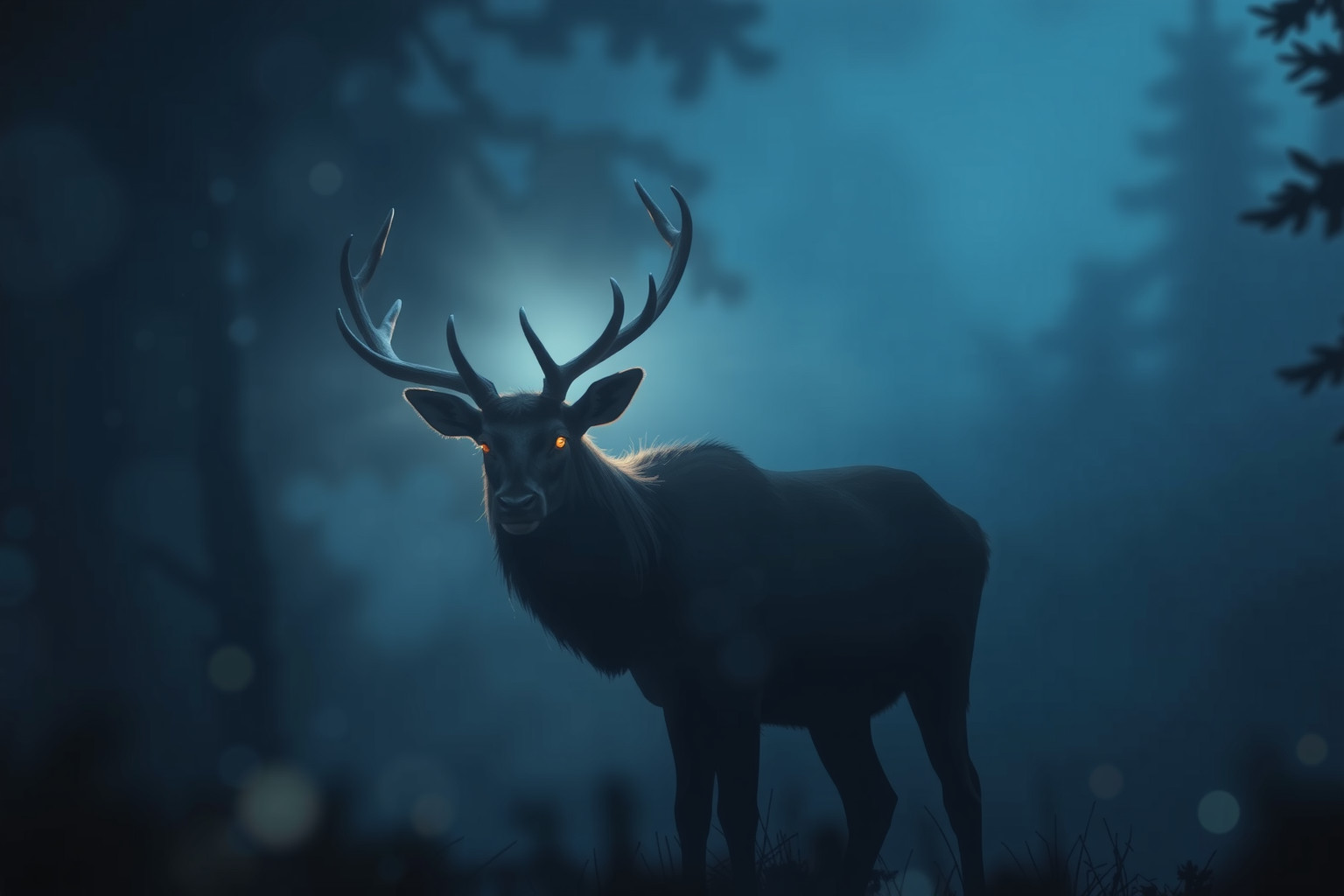 Sognare un wapiti fermo simboleggia attenzione e saggezza interiore.