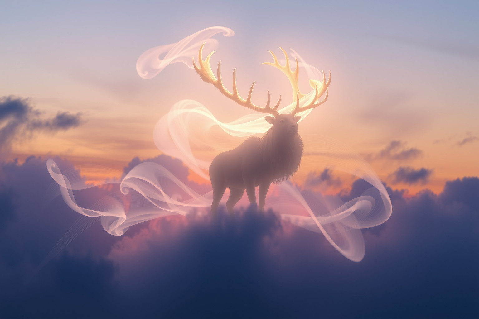 Sognare un wapiti surreale simboleggia il desiderio di libertà interiore.
