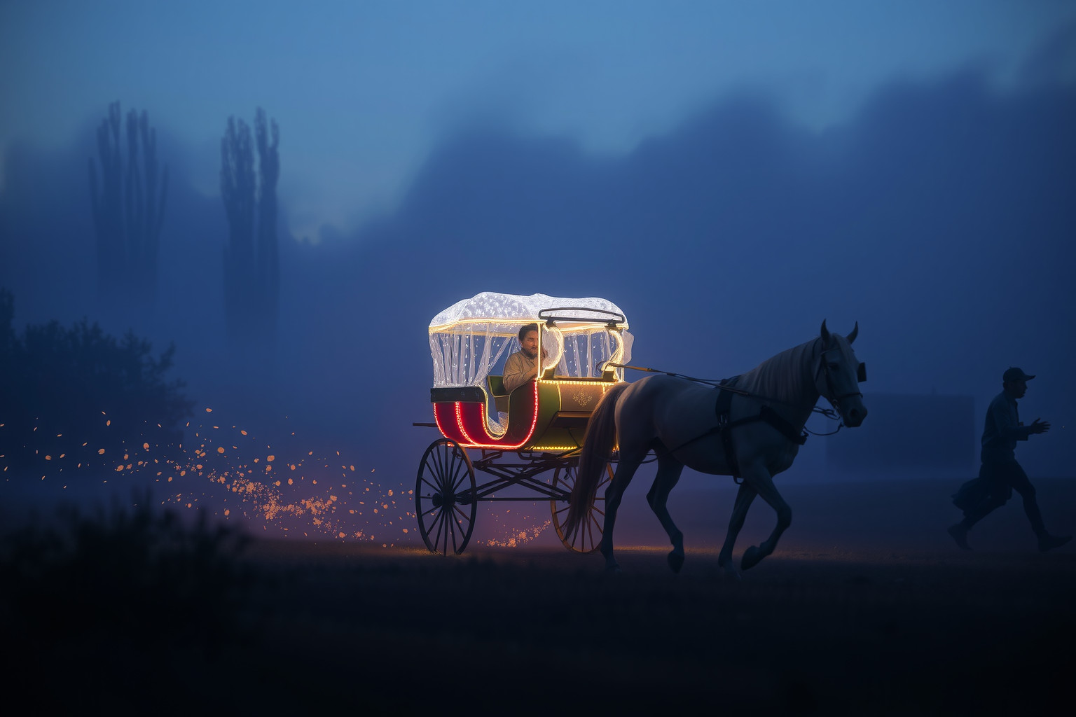 Sognare carrozza funebre simboleggia trasformazione e fine di un ciclo.