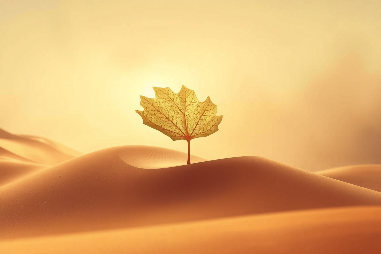 Sognare foglia di fico nel deserto simboleggia speranza e rinascita.