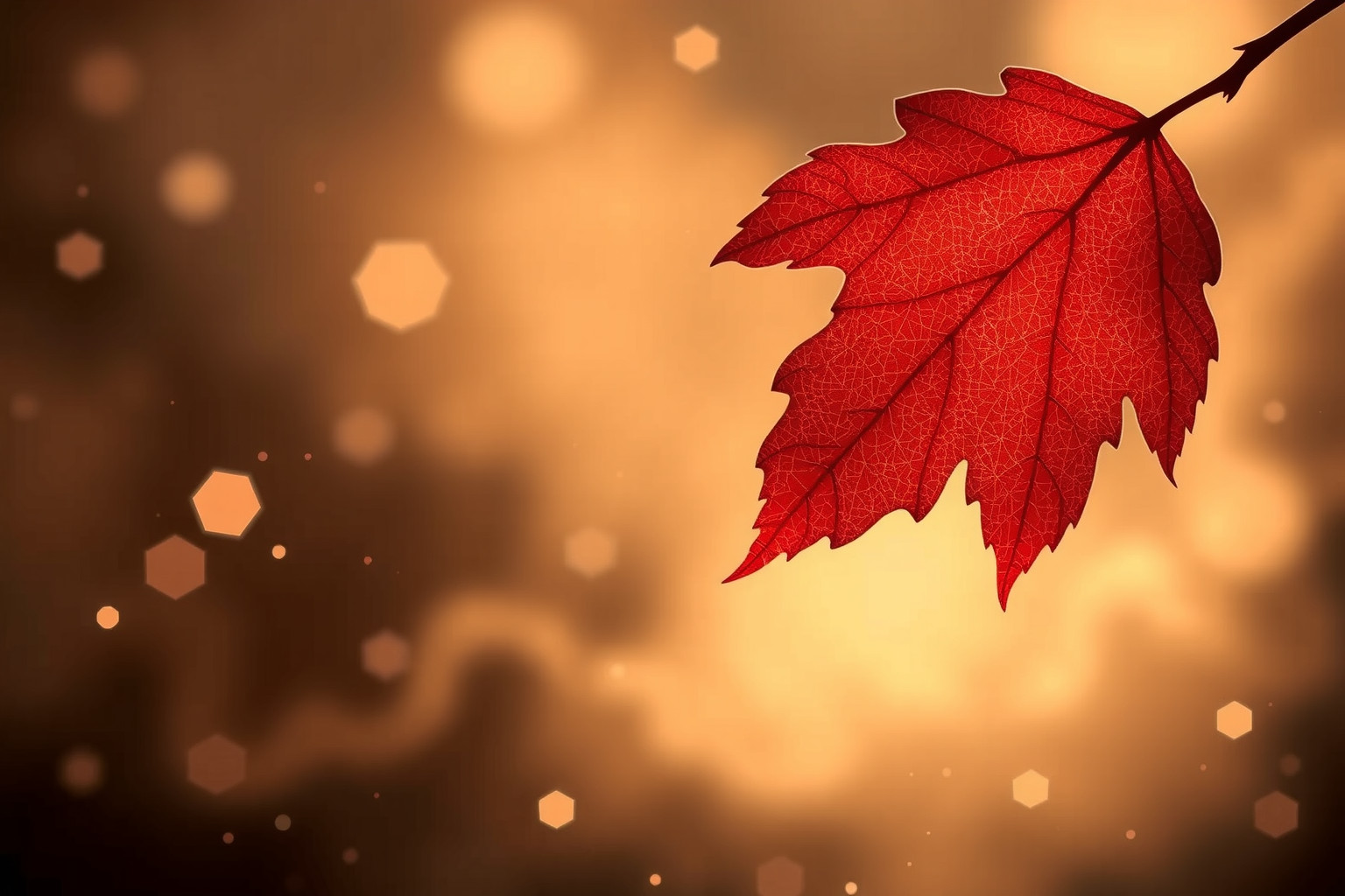 Sognare una foglia di quercia rossa simboleggia forza e passione.
