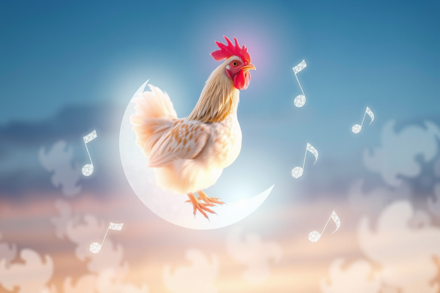 Sognare gallina bantam che canta simboleggia gioia e protezione familiare.