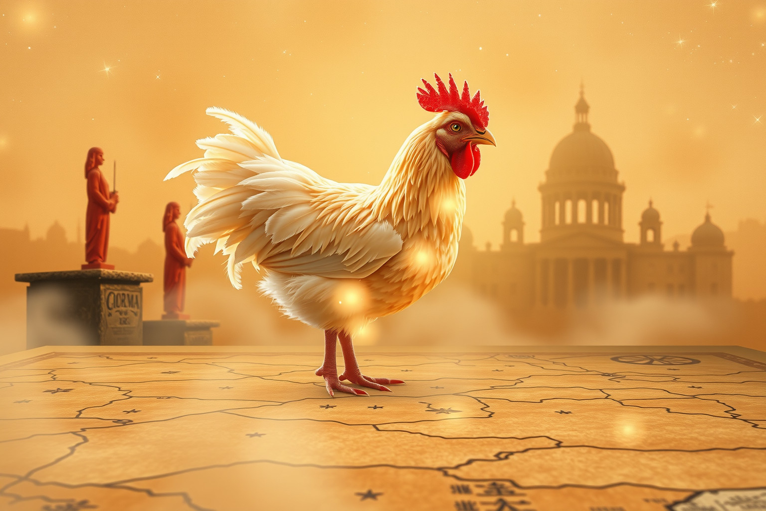 Sognare gallina bantam antico: simbolo di protezione e cura familiare.