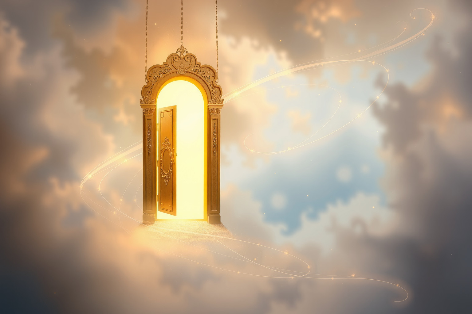 Sognare una porta d'onore dorata simboleggia successo e nuove opportunità.
