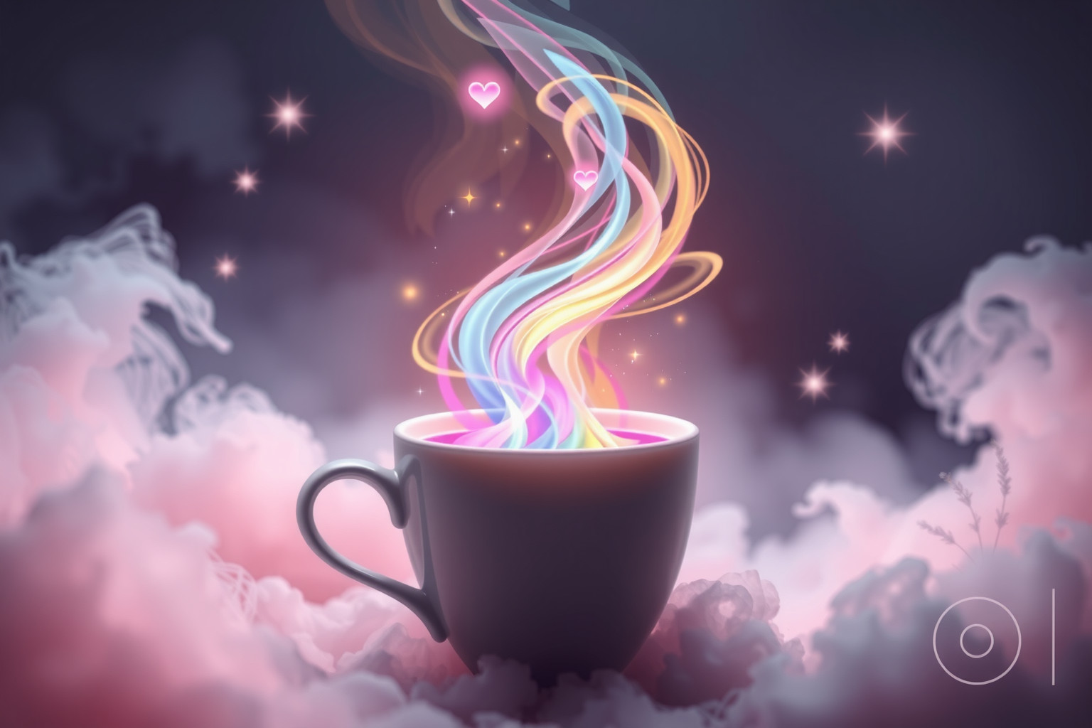 Sognare una tazza di caffè colorata simboleggia gioia e creatività.
