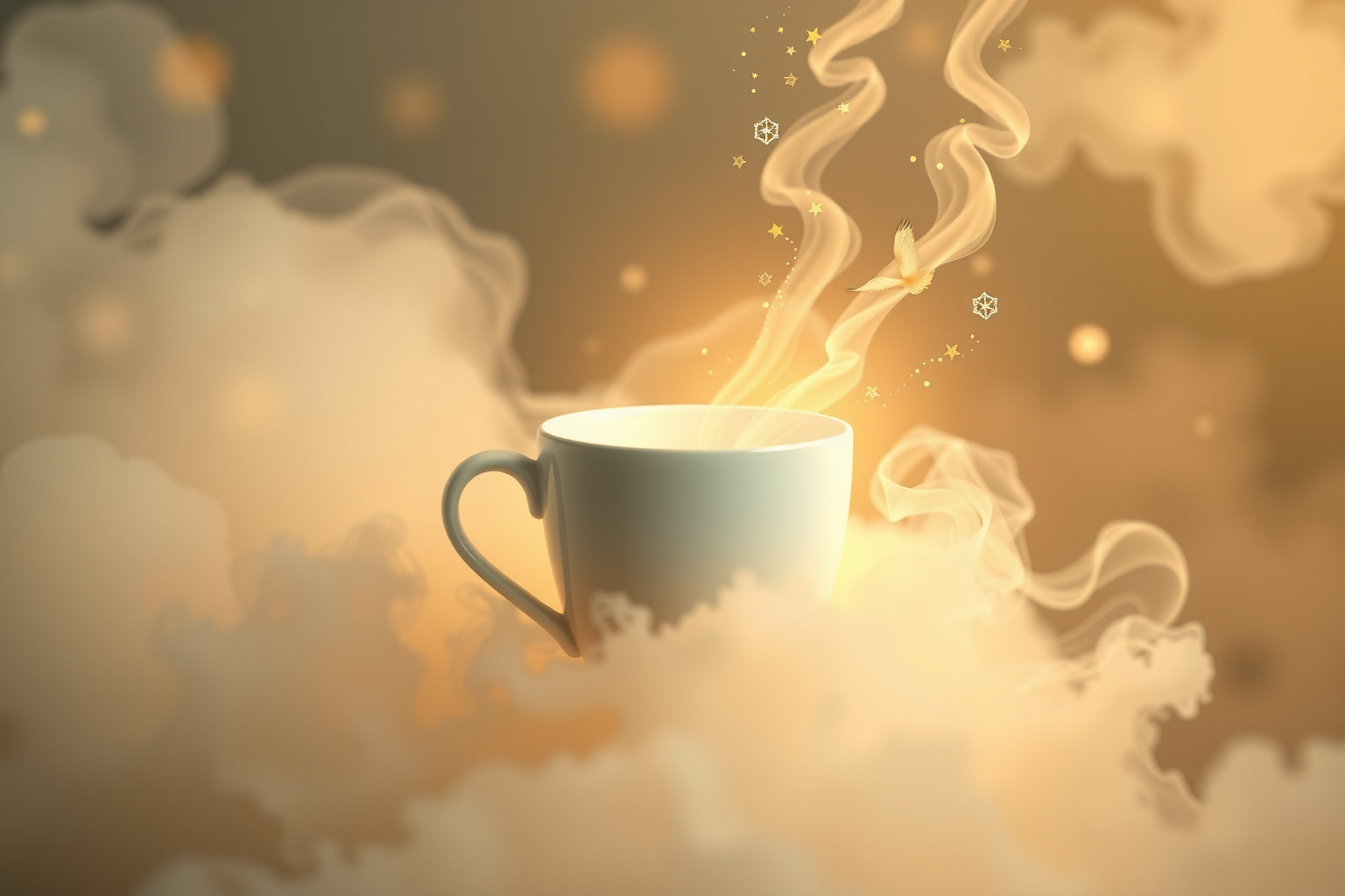 Sognare una tazza di caffè nuova simboleggia nuovi inizi energizzanti.