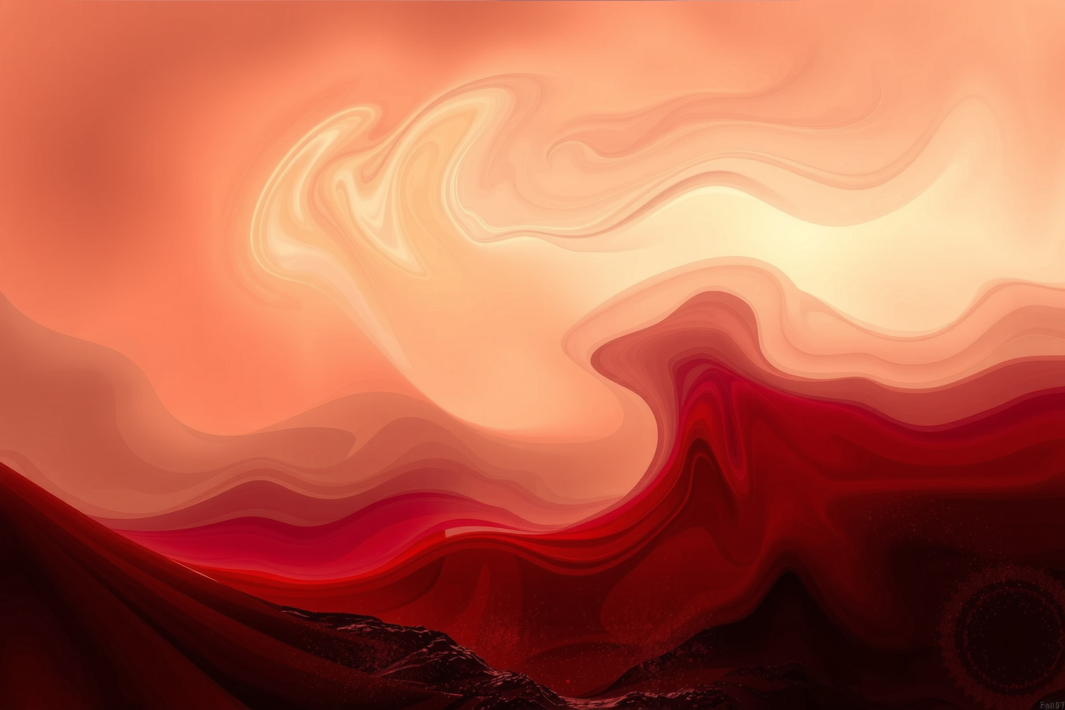 Sognare terra rossa simboleggia passione ardente e forza interiore.