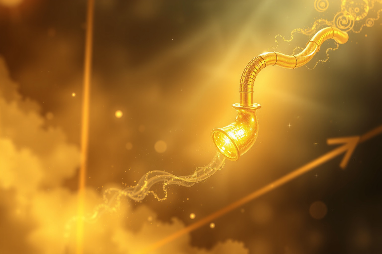 Sognare uno sifone d’oro simboleggia ricchezza e grandi ambizioni.