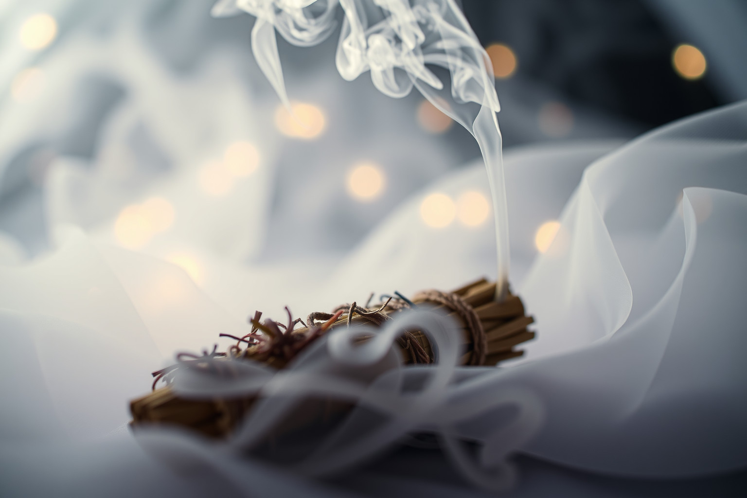 Sognare smudging in cerimonia simboleggia purificazione e protezione spirituale.