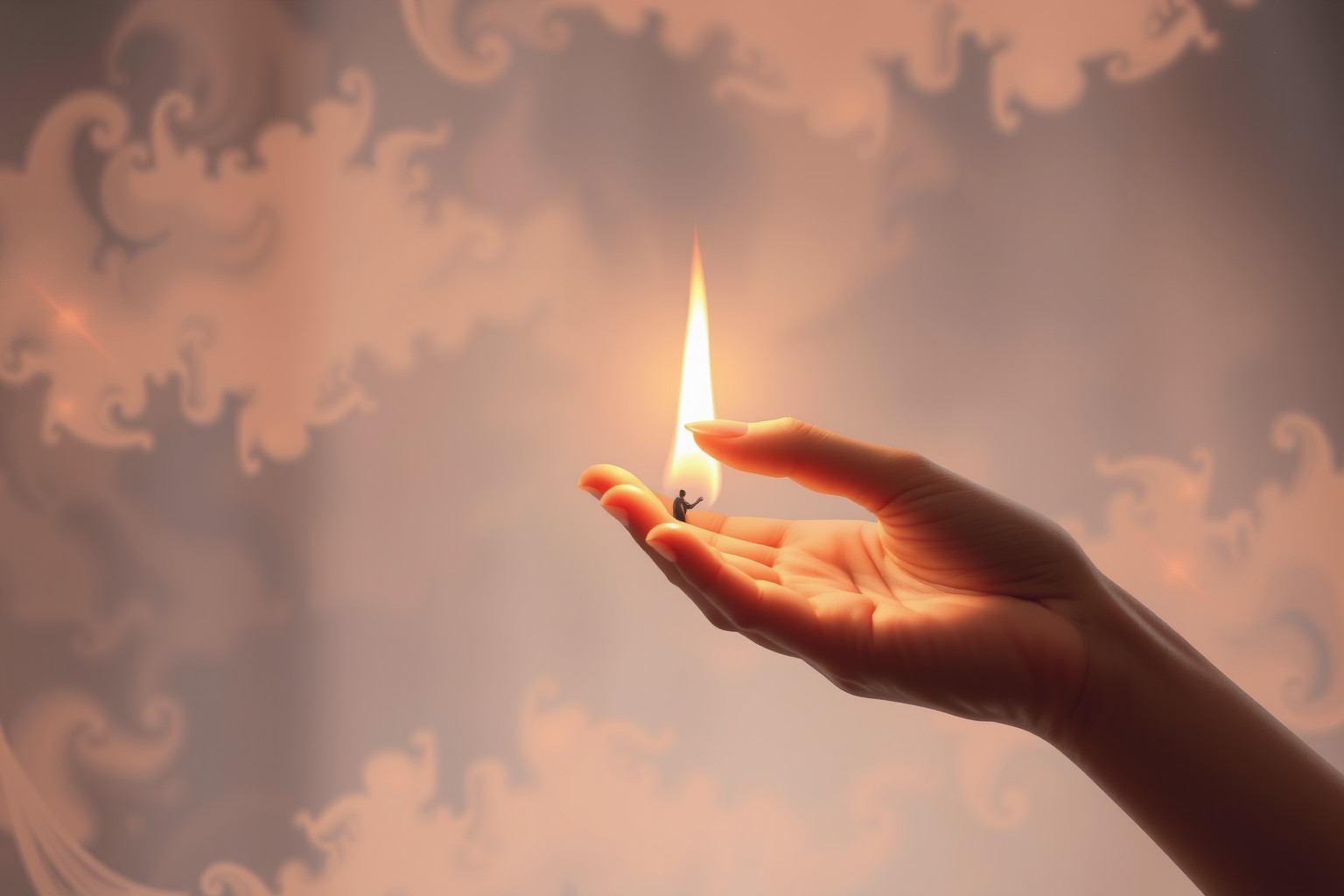 Sognare di accendere un fuoco simboleggia nuova consapevolezza interiore.