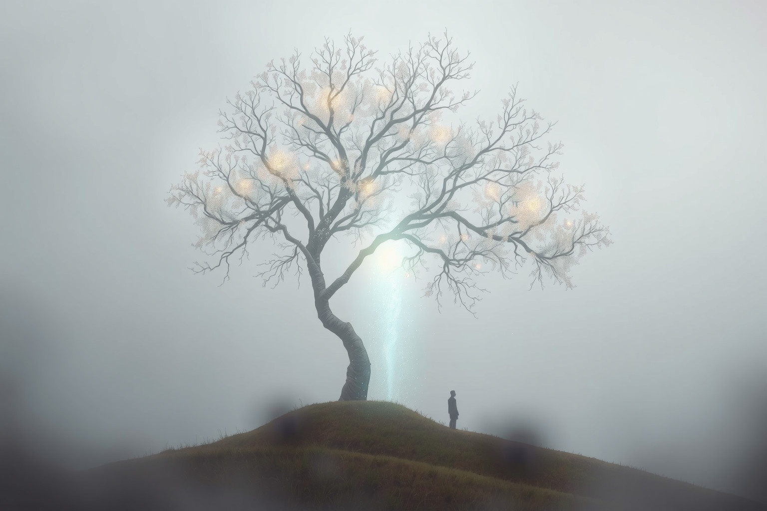 Sognare di beccare un albero simboleggia crescita e perseveranza interiore.