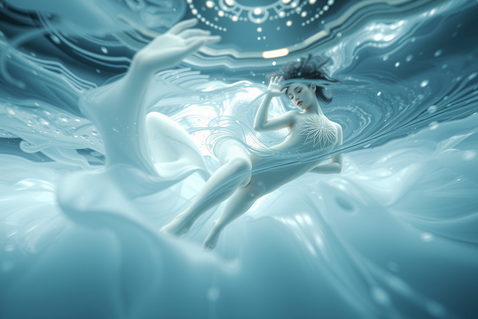 Sognare di cadere in acqua indica emozioni travolgenti e trasformazione.