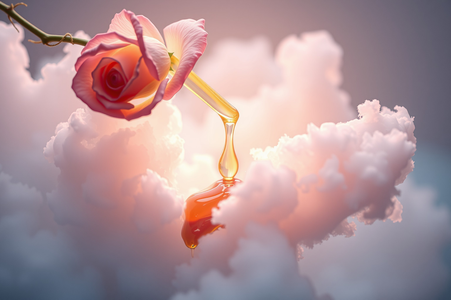 Sognare miele di rosa simboleggia dolcezza e amore nascosto.