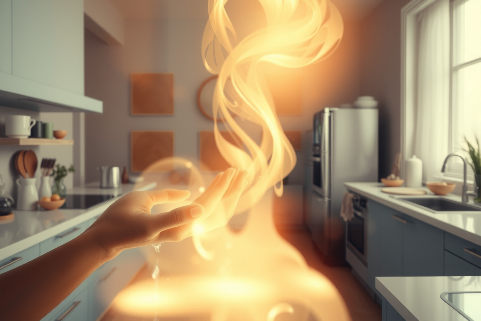 Sognare cucina pulita simboleggia rinnovamento e crescita interiore profonda.