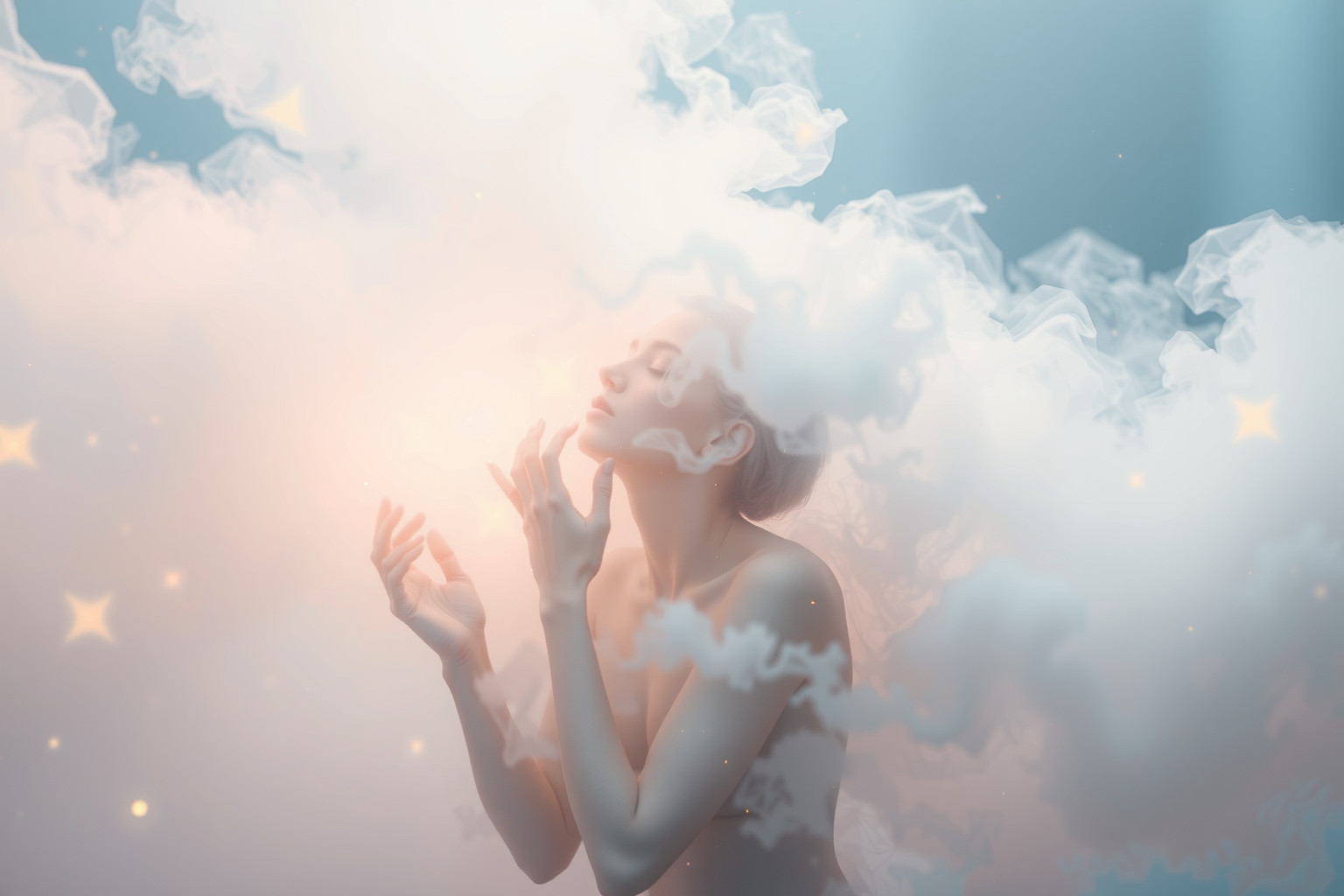 Sognare polvere di bianco di piombo indica ansia nascosta e malessere.